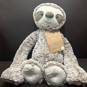 Heartful Hugs NWT weighted plush sloth, used for anxiety, stress, sadness